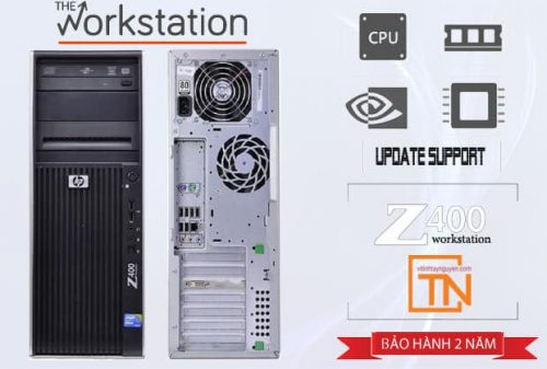 Máy trạm HP Z400 Workstation Xeon e5620, 8g, 500g, Quadro 1800