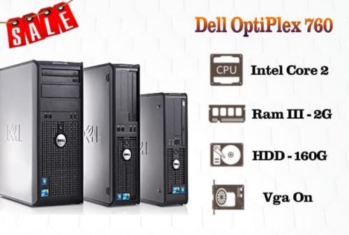 Máy bộ Dell Optiplex 755 - 760 Q9400 - 4g - 250g